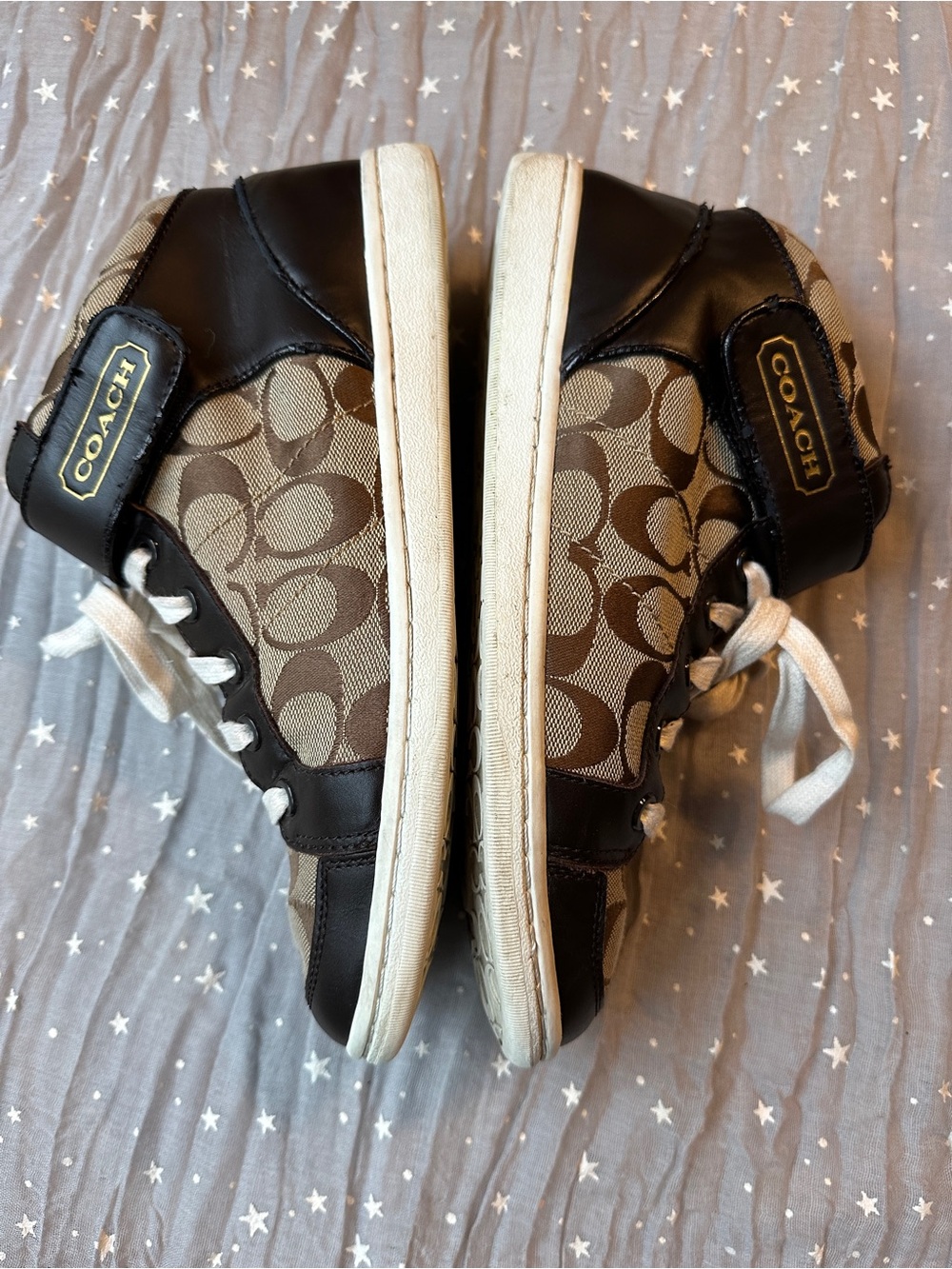 Coach Zoey High-Tops 9-1/2 - Picture 3 of 8